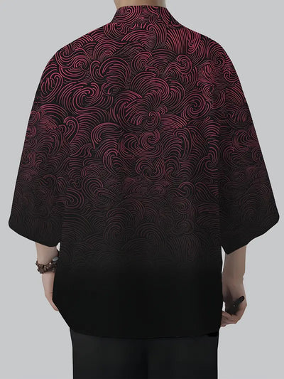 Alden - Herren Kimono-Strickjacke im Vintage-Stil