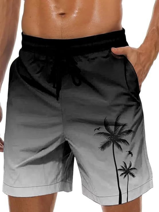 Philip – 3D Gedruckte Sommer-Shorts mit Hawaii-Muster
