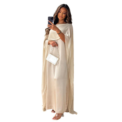 Margaret – Chiffon-Kleid mit weitem Saum