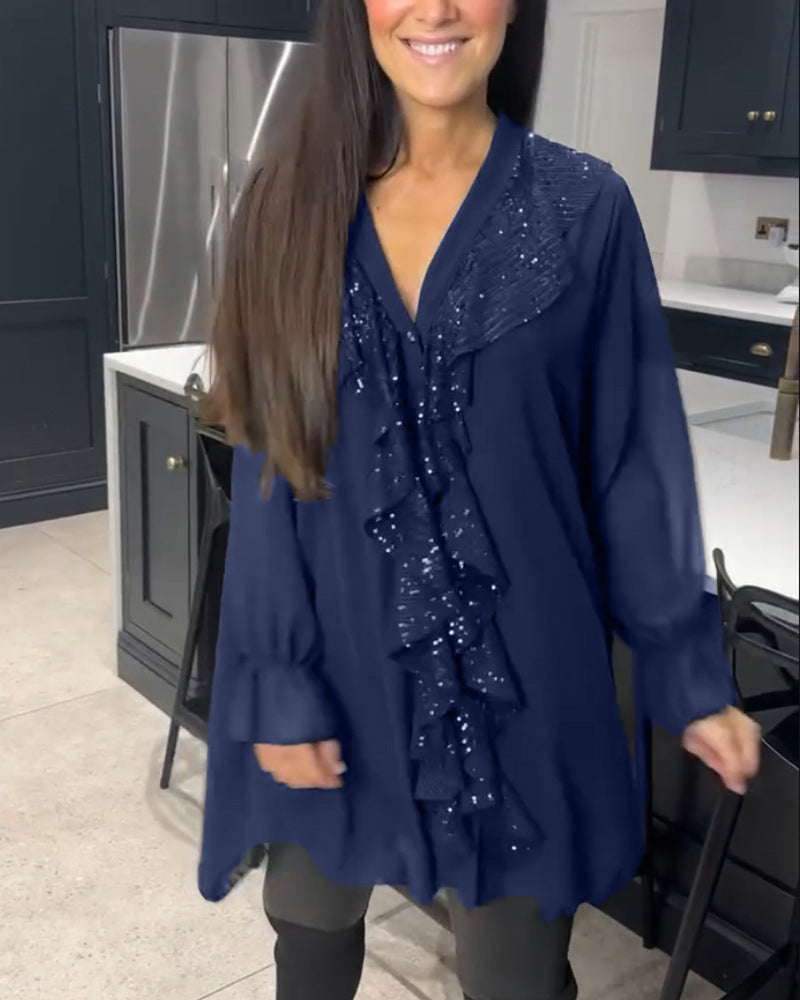 Alicia™ - Elegante Bluse mit Rüschen