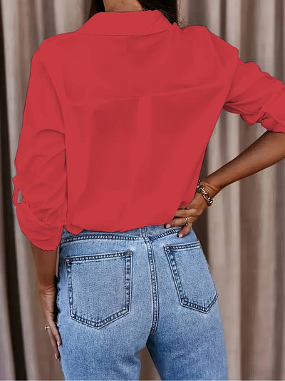 Solveig – entspannte freizeitbluse für damen