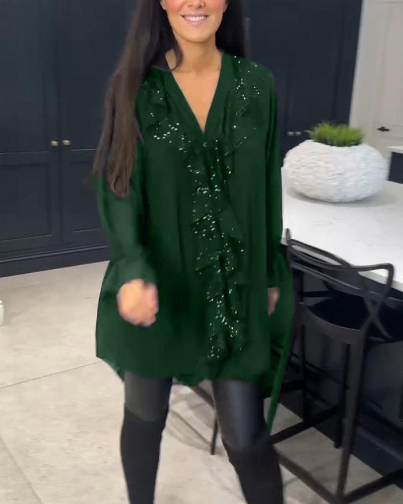 Alicia™ - Elegante Bluse mit Rüschen