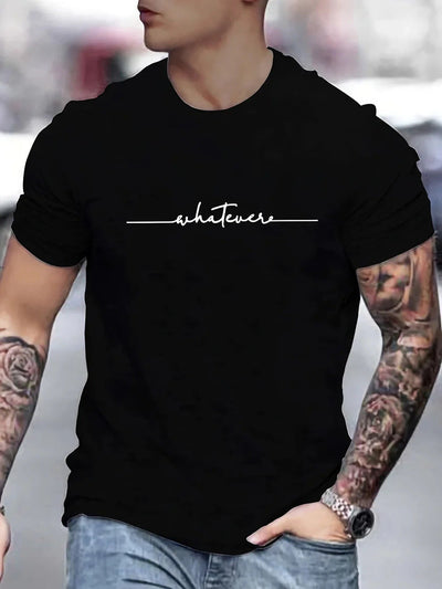 William – Lustiges Bedrucktes Herren T-Shirt mit Rundhals