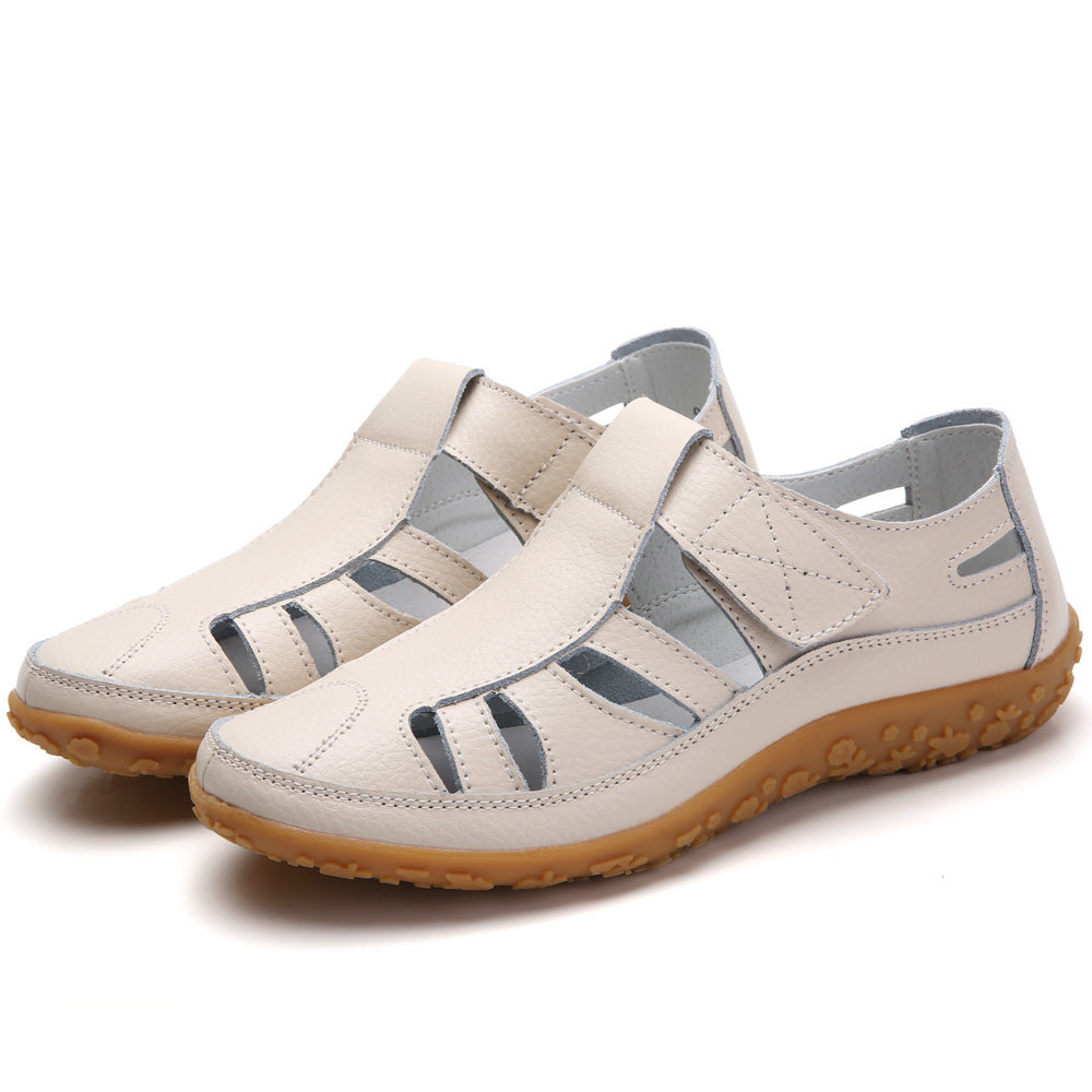 Wendy – Retro Damen Casual Schuhe mit weicher Sohle und Klettverschluss
