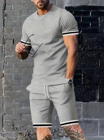 Tilden - Herren-Set aus Rundhalshemd und Shorts