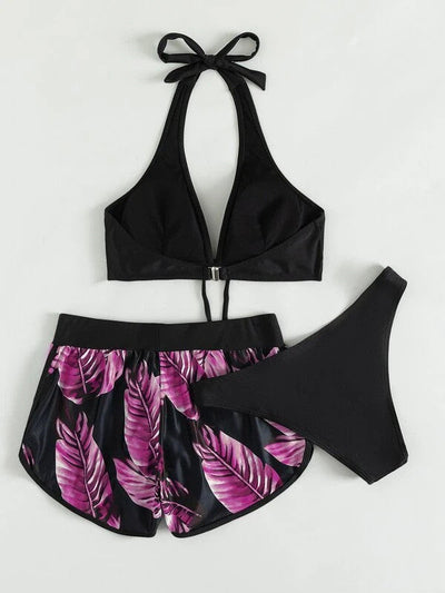 Damen Drei-Teile Bikini Set für den Sommer