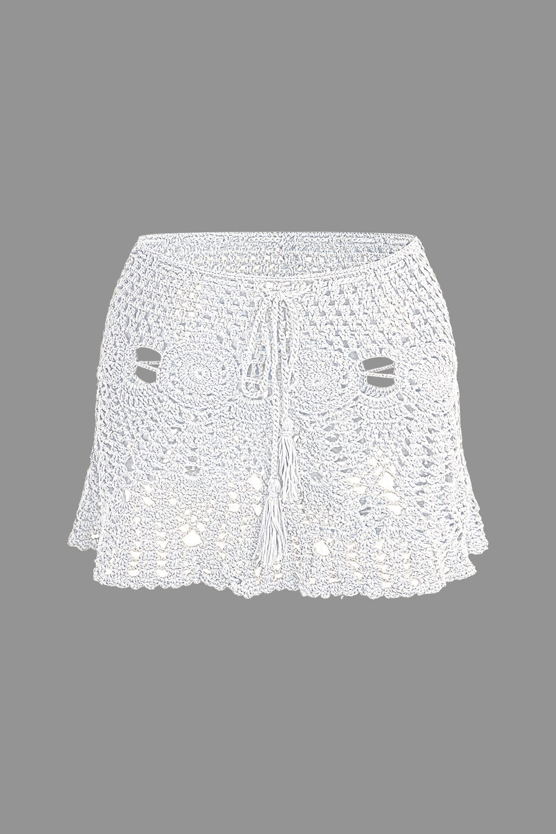 Marina | Häkel-Zweiteiler mit Crop-Top & Minirock