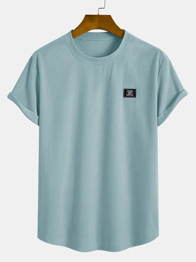 Sabin - Herren Casual Rundhals-Shirt