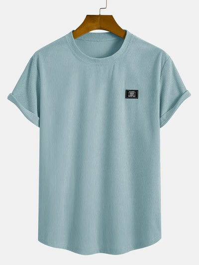 Sabin - Herren Casual Rundhals-Shirt