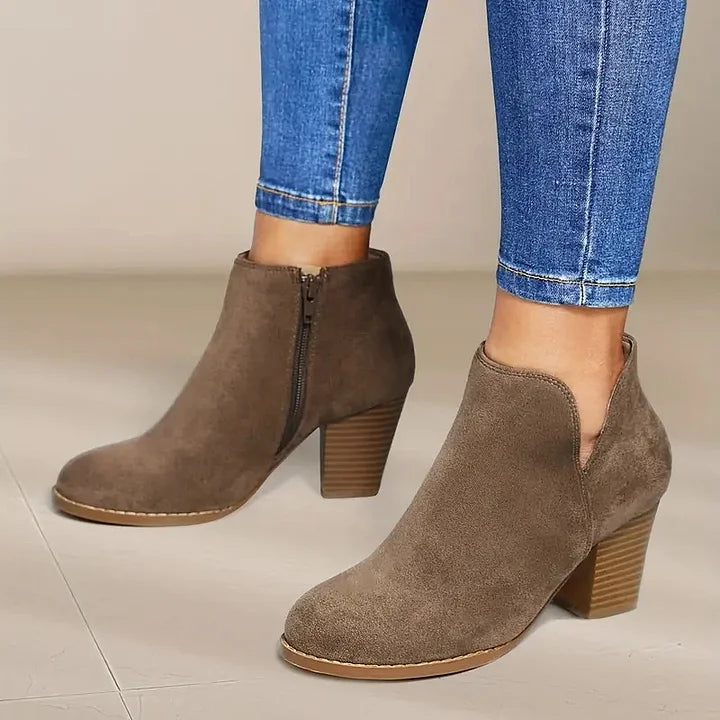 SOPHIE - Damen-Stiefeletten mit Blockabsatz