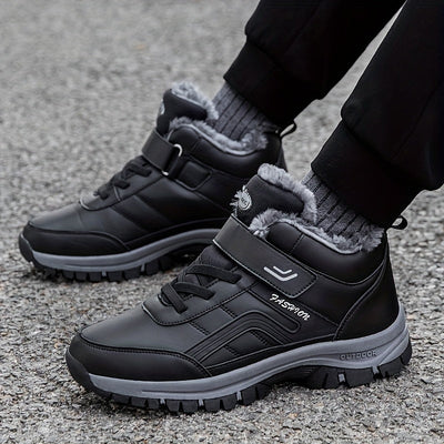 Winterschuhe Herren | Stiefel Mittelhoher Schnitt Mit Schnürung