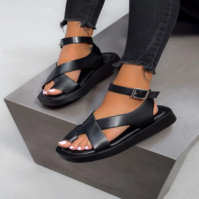 Afrozeh™ Klobige Gladiator-Sandalen