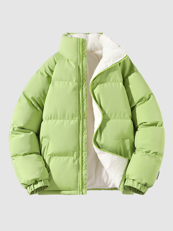 Jomar Fleece gefütterte und Wattierte Pufferjacke