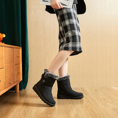 Bequeme und warme damen-winterschuhe