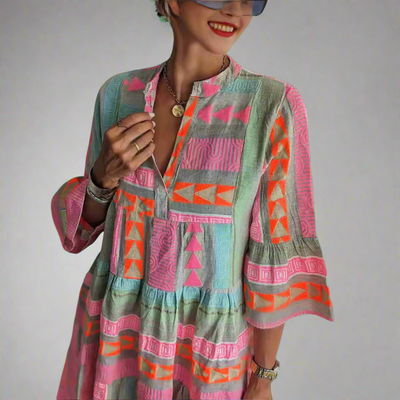 Britta | Sommerkleid aus Baumwoll-Leinen