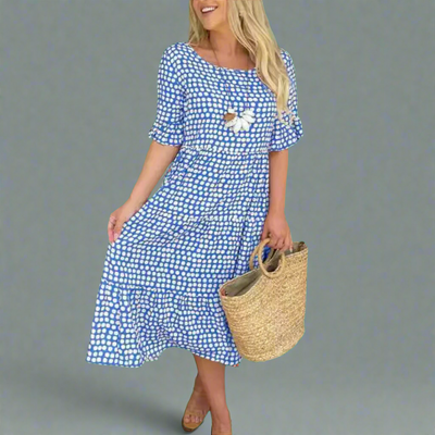 Friederike | Elegantes Maxikleid für eine traumhafte Figur