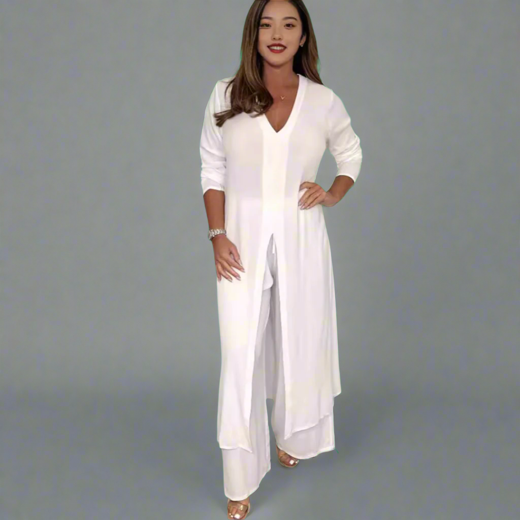 Cyrhildis | Modisches Zweiteiliges Set für Alltag