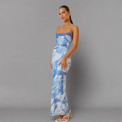 Hermine | Premium Floral Maxi Dress für besondere Anlässe