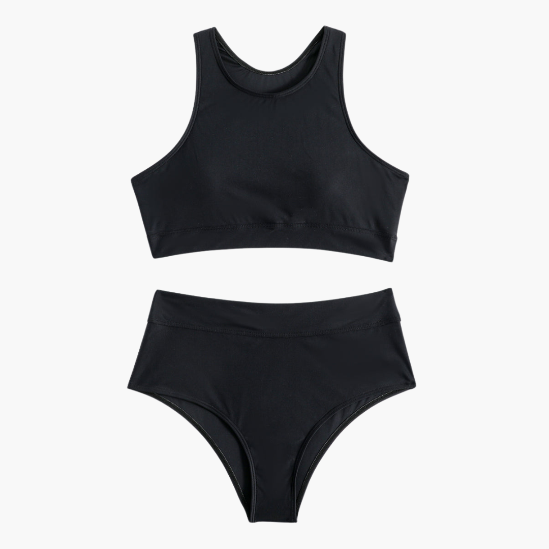 Sport-Bikini - Damen Bustier-Set für Schwimmen & Training