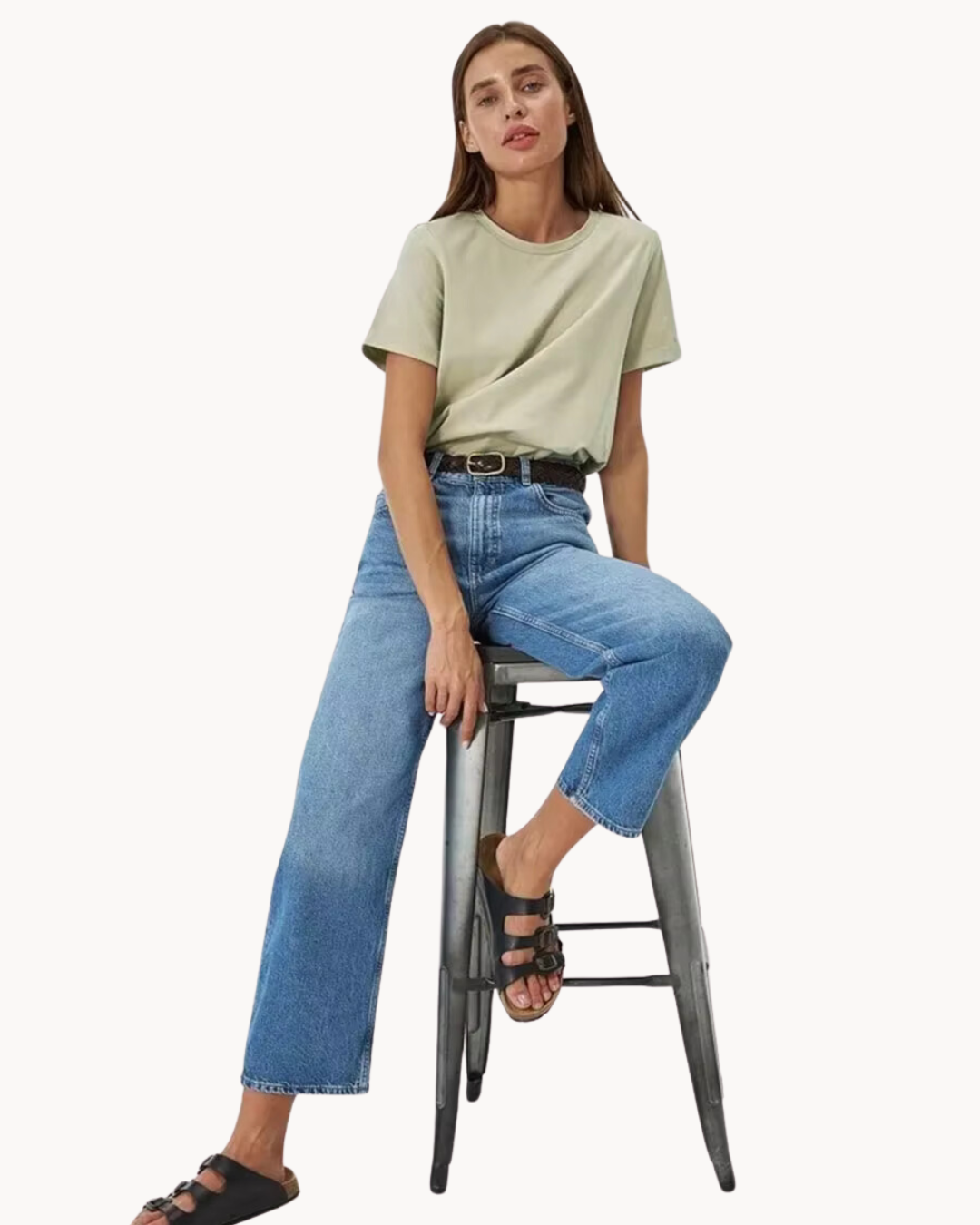 Collet – luxuriöser weicher stretch – damen – t-shirt