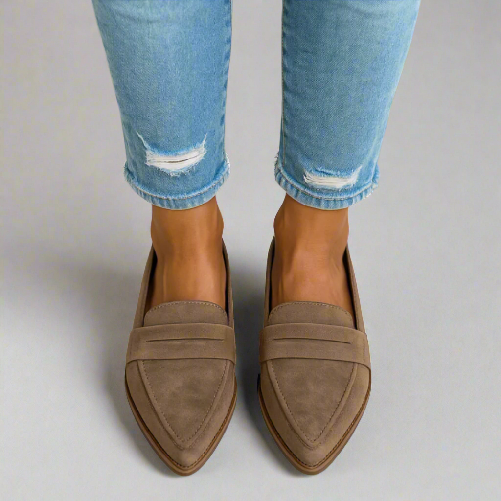 Mia | Premium Wildleder-Mokassins für unübertroffenen Komfort