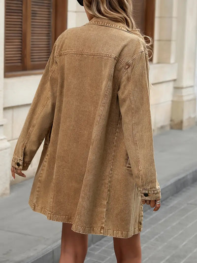 Tacie - Jeansjacke Mit Vordertaschen