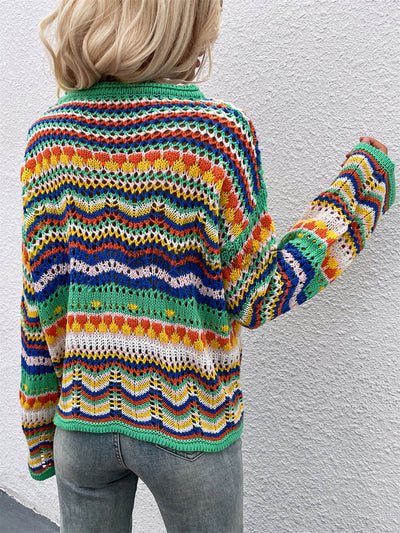 Langer Wochenendpullover