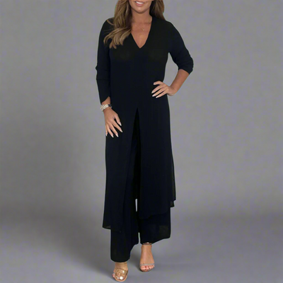 Cyrhildis | Modisches Zweiteiliges Set für Alltag