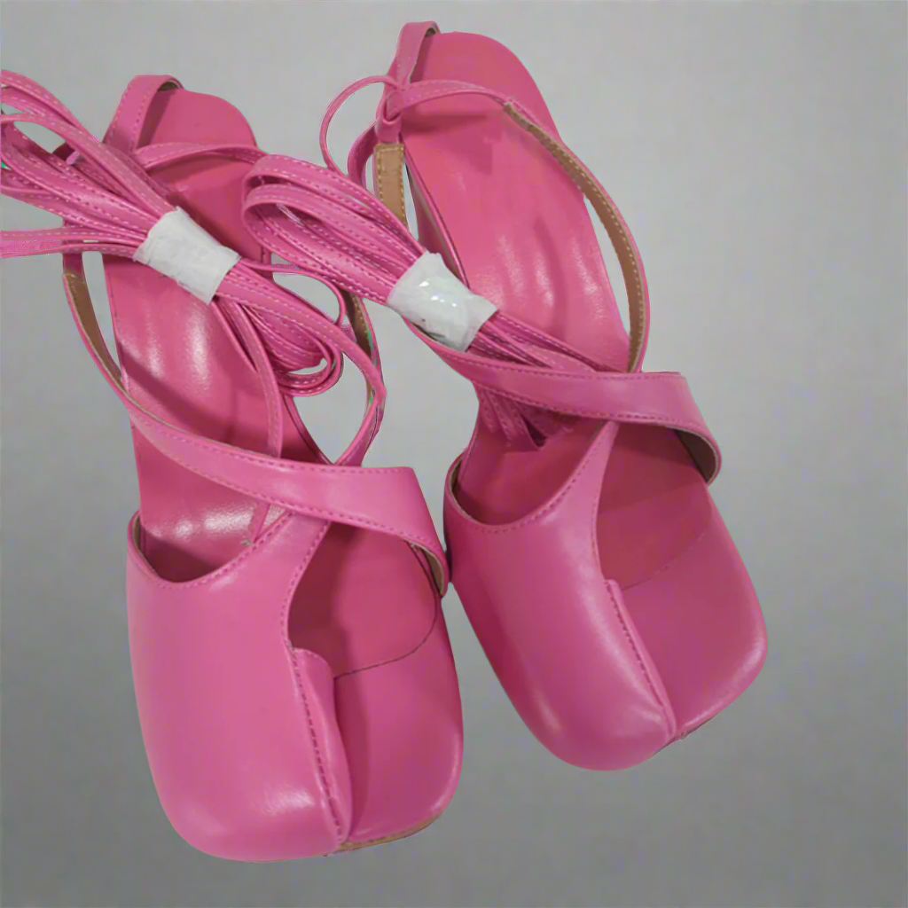 Zunilda | Elegante Tabi-Sandalen mit Hohem Absatz