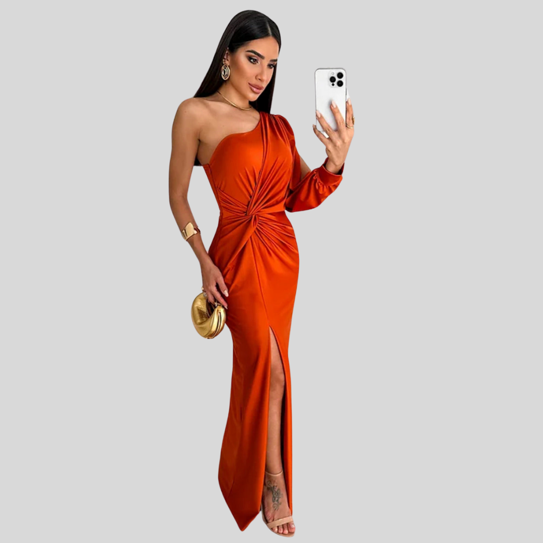 Ilse | Glamouröses Drapé-Kleid