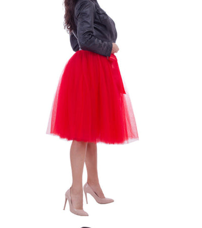 Sofia | Damen Tüllrock mit Volant