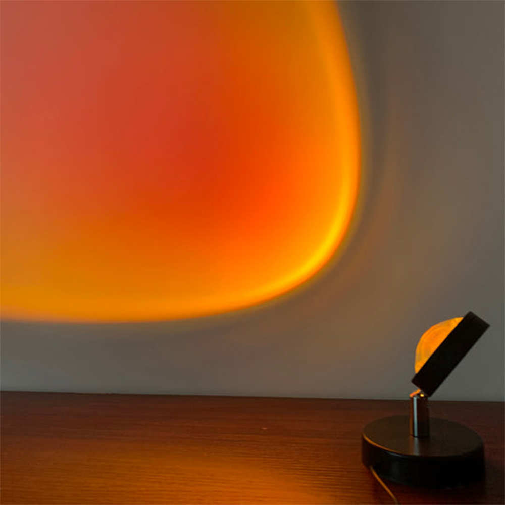 AmberGlow Retro-inspirierte Tischlampe