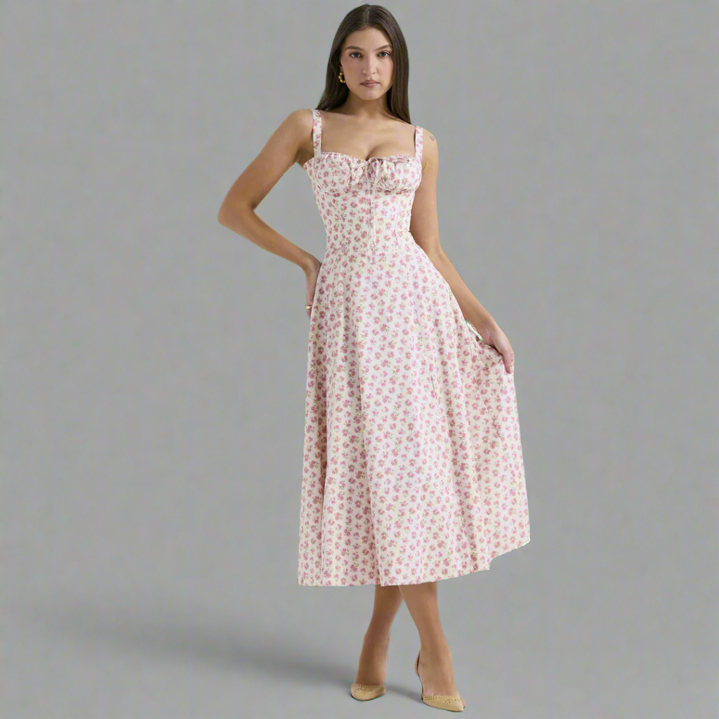 Josina | Premium Waist Dress im Bustier-Design