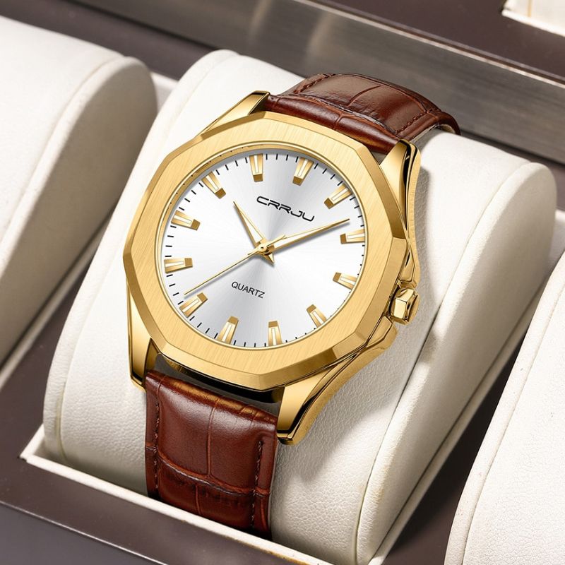 van Baerle® - Casual minimalistisches Quarzarmbanduhr