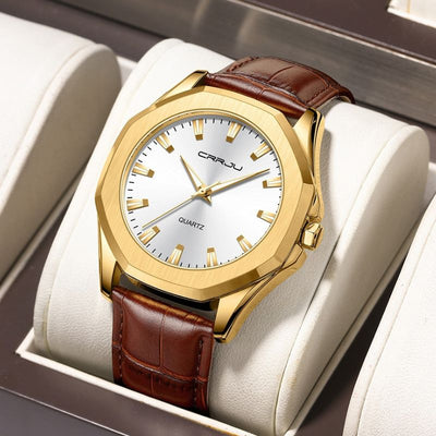 van Baerle® - Casual minimalistisches Quarzarmbanduhr