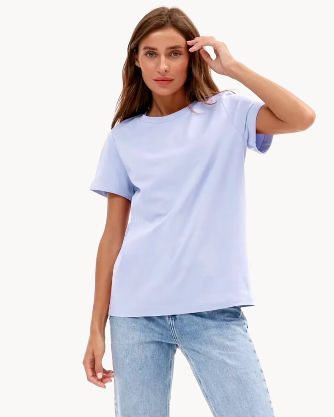 Collet – luxuriöser weicher stretch – damen – t-shirt