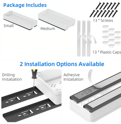 RegalGleiter™ Einfach zu Installierender Organizer