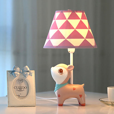 Deerina – Yndig rosa Sika-Reh Lampe