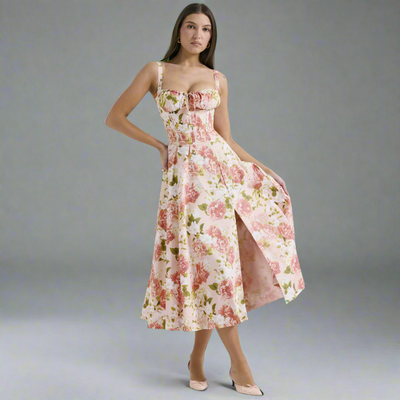 Josina | Premium Waist Dress im Bustier-Design