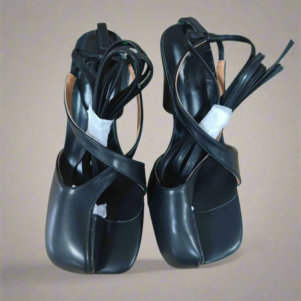 Zunilda | Elegante Tabi-Sandalen mit Hohem Absatz