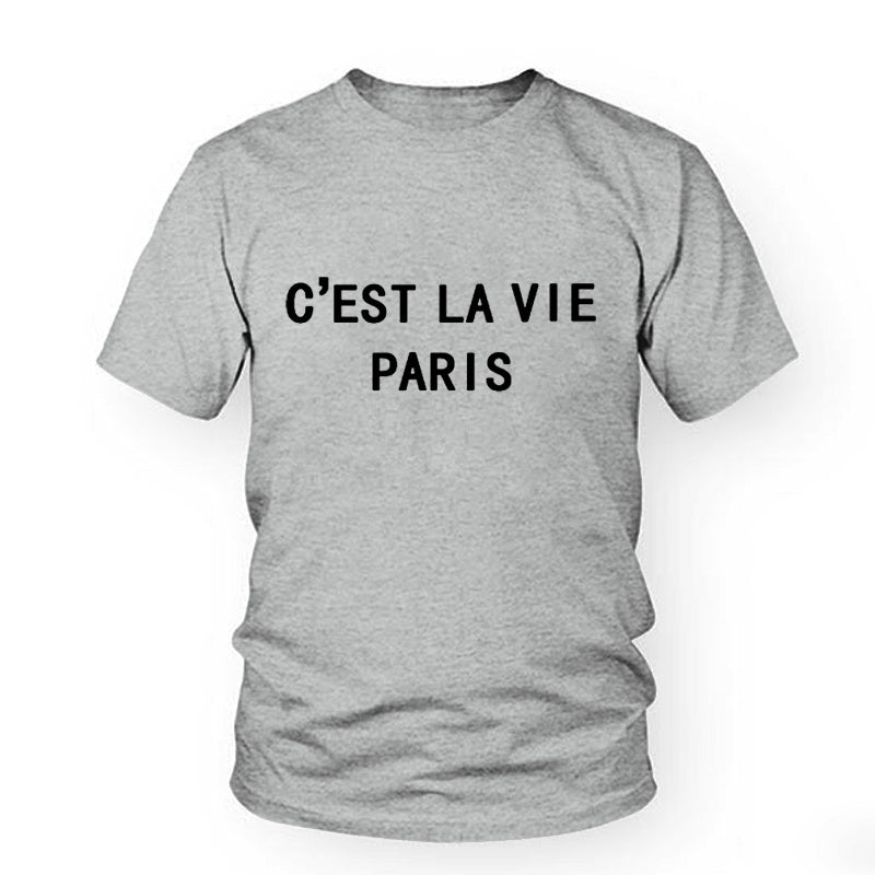 Ray – T-Shirt mit englischem Buchstaben