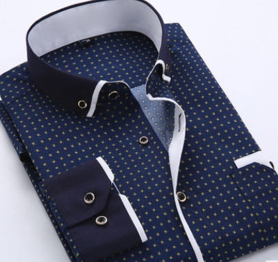 Calvin – Lässiges Herrenhemd mit langen Ärmeln im Slim Fit