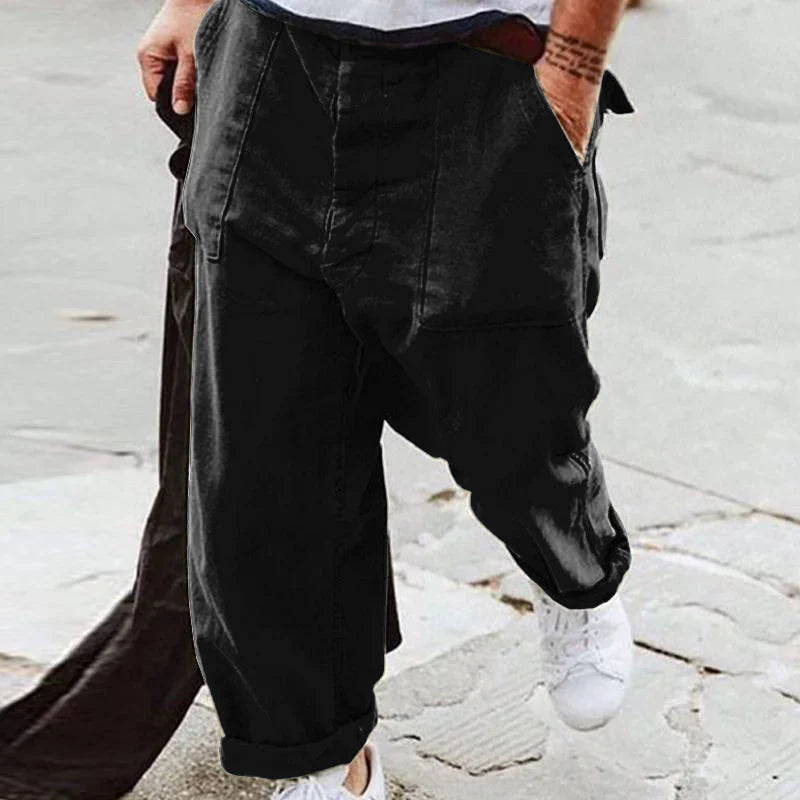 Horatio - Lässige Herrenhose mit großen Taschen