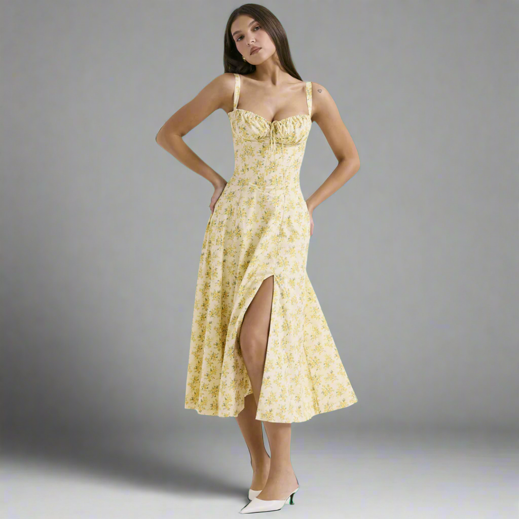 Josina | Premium Waist Dress im Bustier-Design