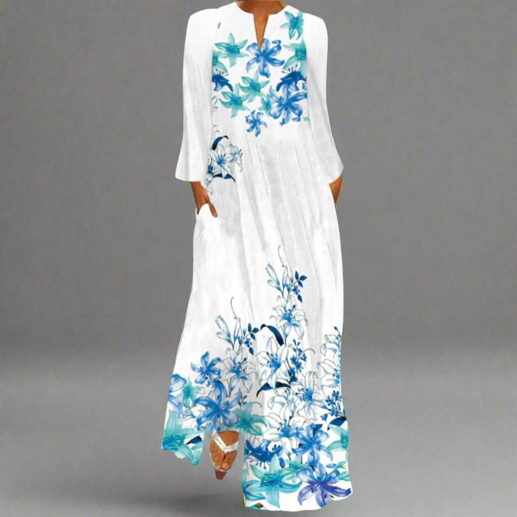 Krimhildis | Luftiges Maxikleid für elegante Sommertage