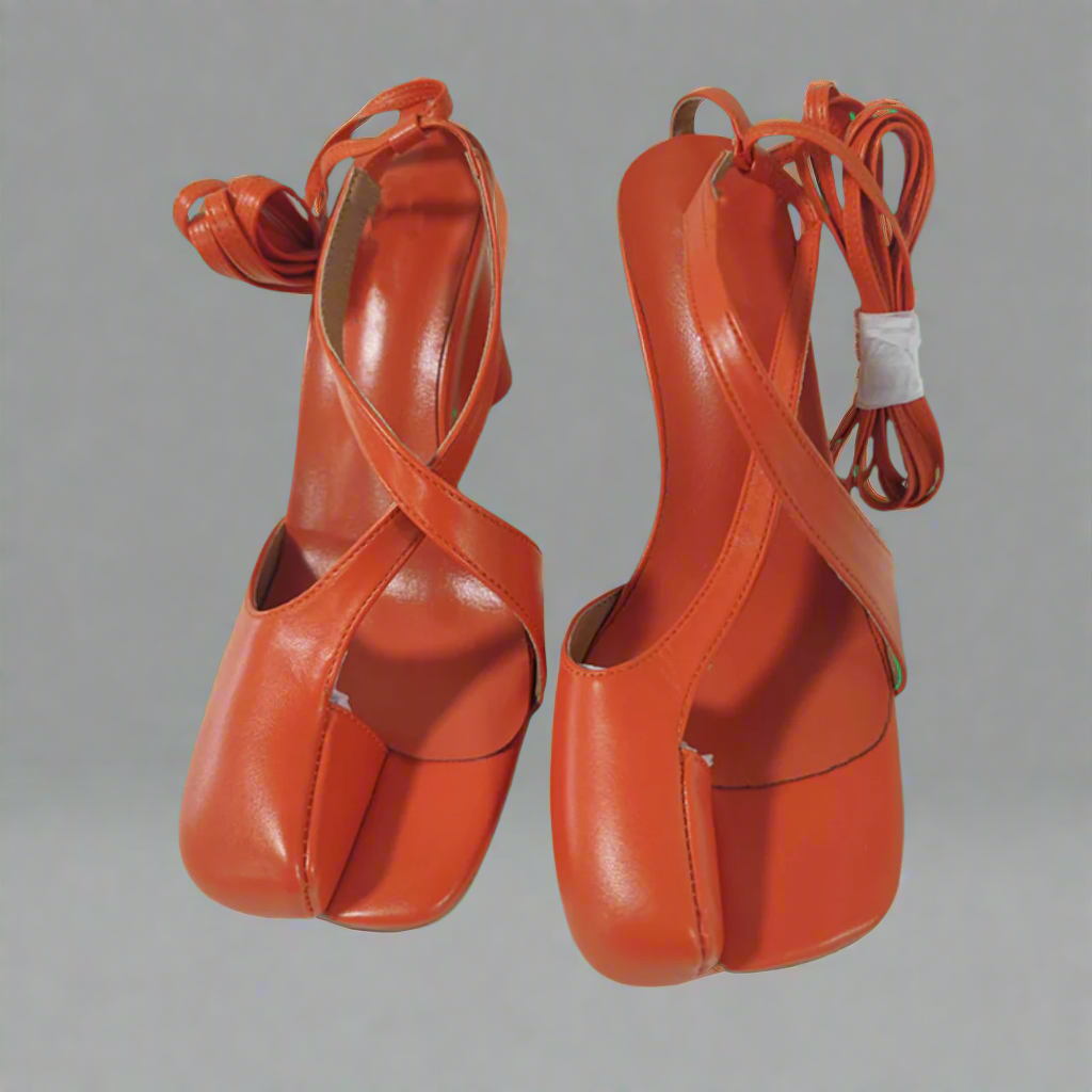 Zunilda | Elegante Tabi-Sandalen mit Hohem Absatz