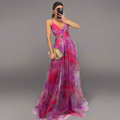 Prysentha | Maxikleid mit fließender Eleganz