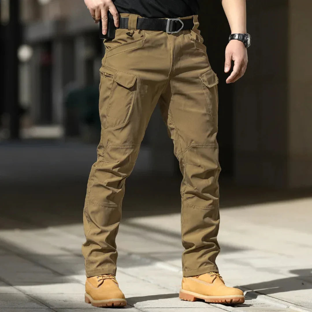 Albert - Atmungsaktive Multi-Pocket-Cargohose für Herren mit Reißverschluss