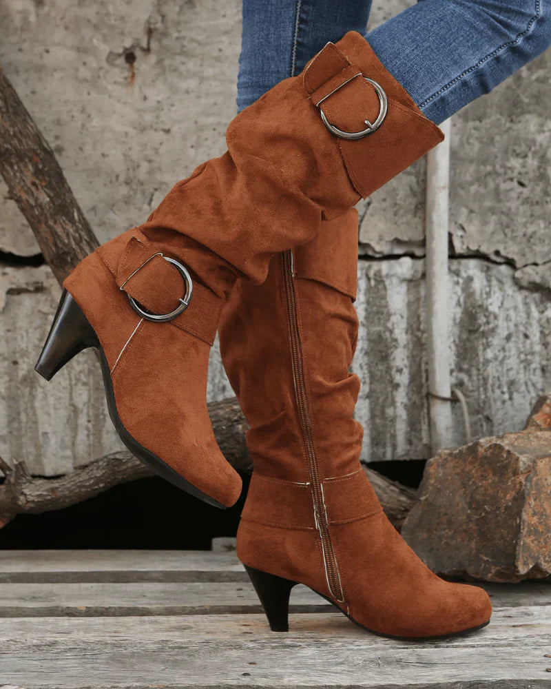 Weiche hohe stiefel für damen