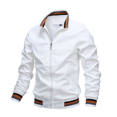 Victor – Sportliche Herrenjacke in Unifarben
